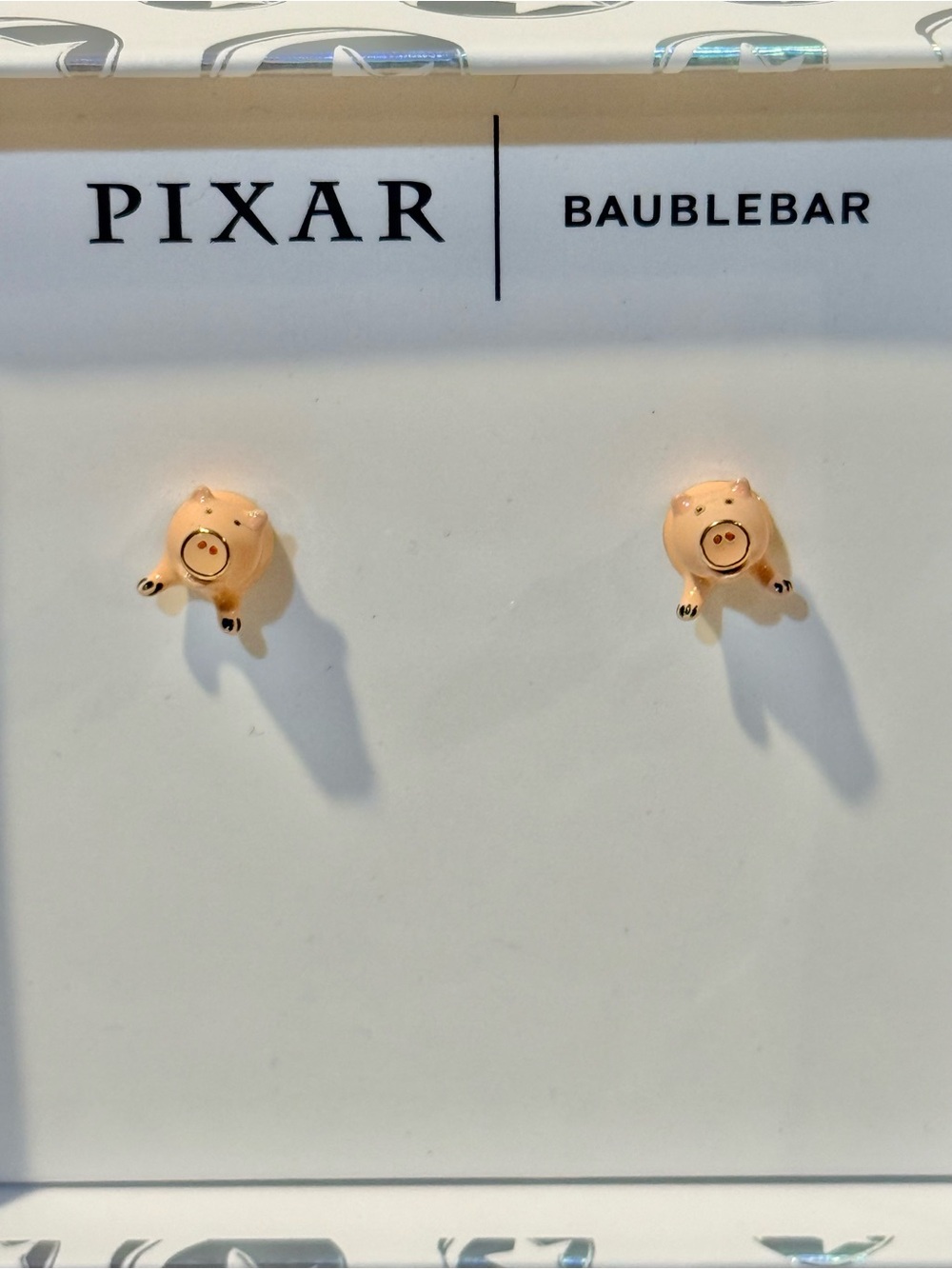 Disney Pixar BaubleBar Toy Story Hamm Pig Earrings ⭐️⭐️EUC⭐️⭐️
